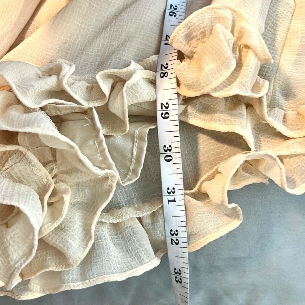 NWT,Hyfve,Lucious Cream,Tie-Front Romper,Sexy,Fun,Flirty,Vacation Perfect,Size M - Picture 11 of 11
